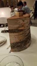 Birch Display for Cheeses and Jams