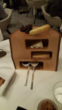 Birch Display for Cheeses and Jams