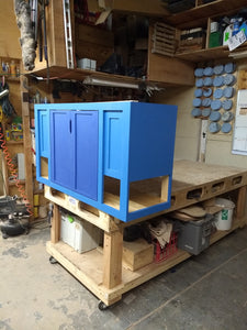 Blue Bathroom Vanity
