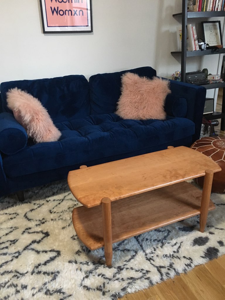 Coffee Table with Eased Ends